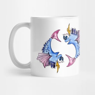 Piscean.  Pisces. the fish Mug